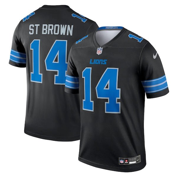 Amon-Ra St. Brown Detroit Lions Nike Legend Jersey - Black