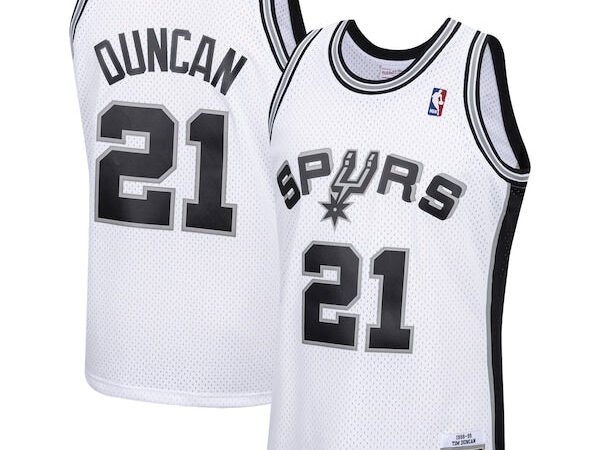 Tim Duncan San Antonio Spurs 1998/99 Hardwood Classics Swingman Jersey - White