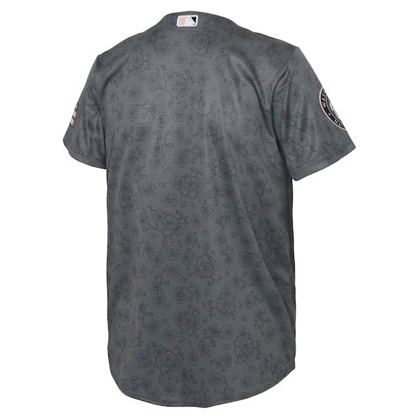 Washington Nationals Nike Toddler 2022 City Connect Replica Jersey - Gray