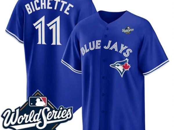 Bo Bichette Toronto Blue Jays Nike 2025 World Series Alternate Replica Jersey - Royal
