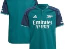 Arsenal adidas Youth 2023/24 Third Replica Jersey - Green