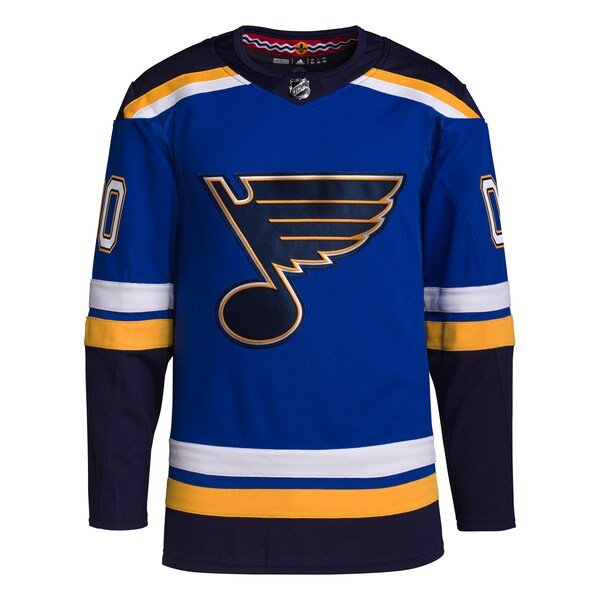 St. Louis Blues adidas Home Primegreen Authentic Custom Jersey - Royal