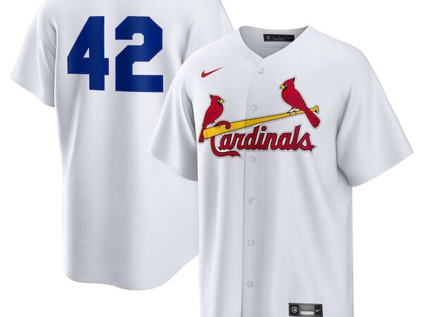 St. Louis Cardinals Nike Home  2025 Jackie Robinson Day Replica Jersey - White