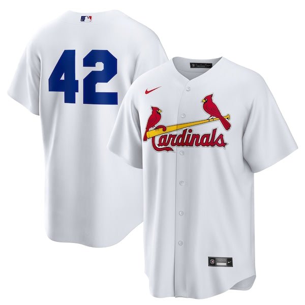 St. Louis Cardinals Nike Home 2025 Jackie Robinson Day Replica Jersey - White