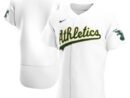 Oakland Athletics Nike Home Authentic Team Jersey - White
