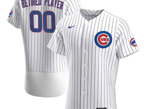 Chicago Cubs Nike Home Pick-A-Player Retired Roster Authentic Jersey - White