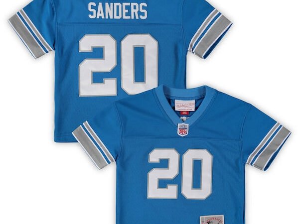 Barry Sanders Detroit Lions Toddler 1996 Retired Legacy Jersey - Blue