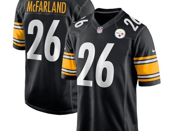Anthony McFarland Jr. Pittsburgh Steelers Nike Game Player Jersey - Black