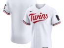 Minnesota Twins Nike Home Elite Jersey - White