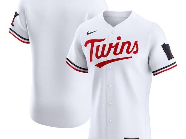 Minnesota Twins Nike Home Elite Jersey - White