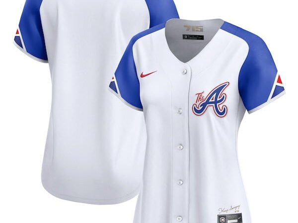 Atlanta Braves Nike Women's City Connect Limited Jersey - White