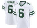 Mecole Hardman New York Jets Nike Legacy Player Game Jersey - White