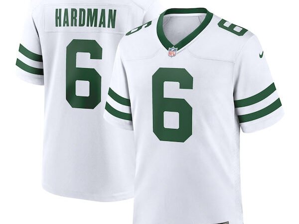 Mecole Hardman New York Jets Nike Legacy Player Game Jersey - White