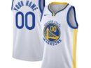 Golden State Warriors Nike Unisex Swingman Custom Jersey White - Association Edition