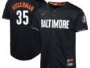 Adley Rutschman Baltimore Orioles Nike Youth City Connect Limited Player Jersey - Black