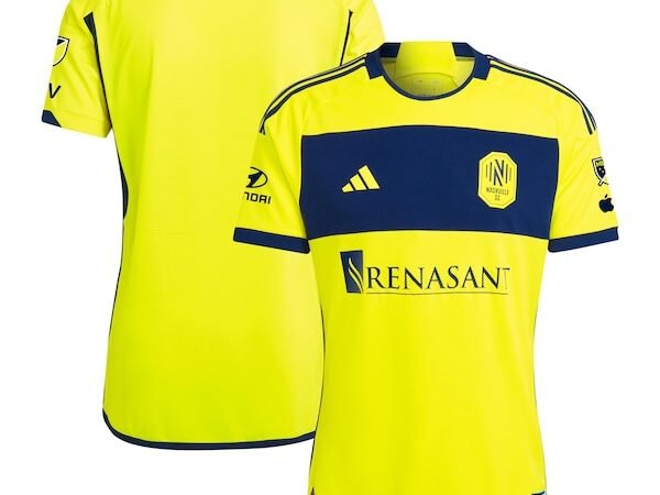 Nashville SC adidas 2024 The 615 Kit Authentic Jersey - Yellow