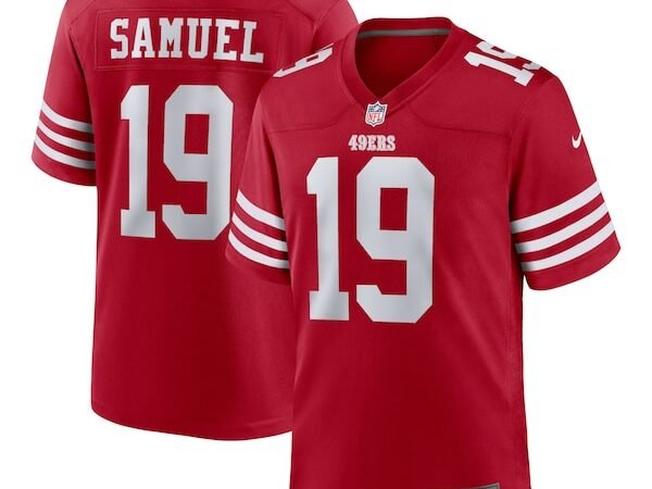 Deebo Samuel San Francisco 49ers Nike Women's Team Game Jersey - Scarlet