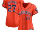 Jose Altuve Houston Astros Nike Women's Alternate Limited Player Jersey – Orange