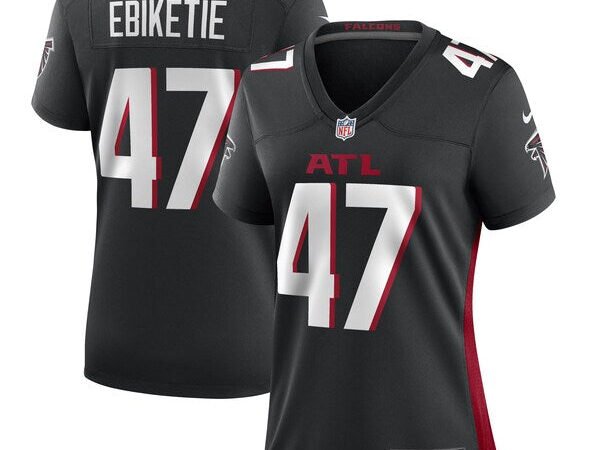 Arnold Ebiketie Atlanta Falcons Nike Women's Game Player Jersey - Black