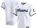 Miami Marlins Nike Youth Home Limited Jersey - White