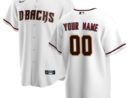 Arizona Diamondbacks Nike Home Replica Custom Jersey - White