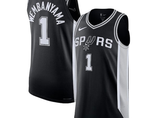 Victor Wembanyama San Antonio Spurs Nike Authentic Jersey - Icon Edition - Black