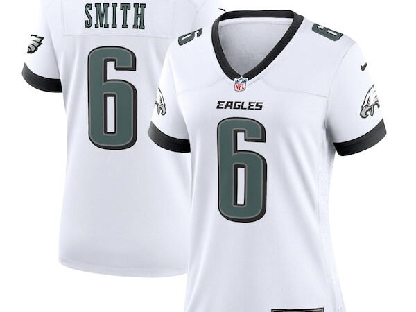 DeVonta Smith Philadelphia Eagles Nike Game Jersey - White