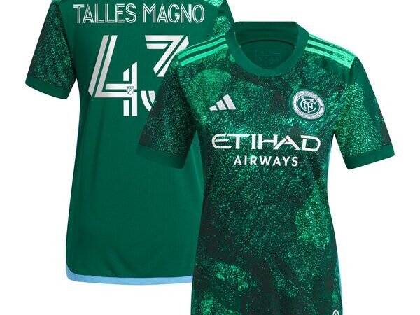 Talles Magno New York City FC adidas Women's 2024 The Parks Replica Player Jersey - Green