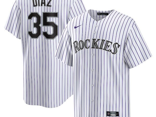 Elias Díaz Colorado Rockies Nike Home Replica Player Jersey - White
