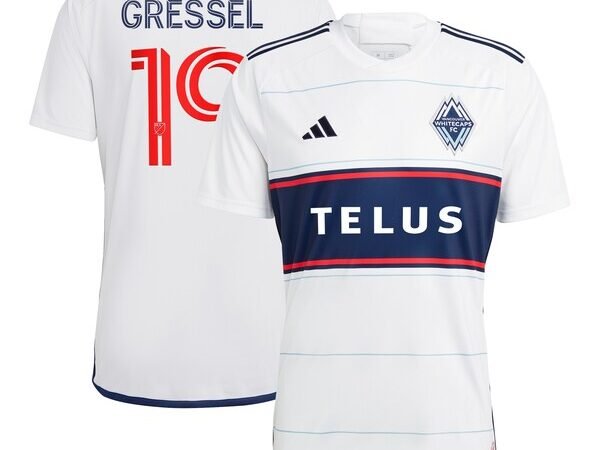 Julian Gressel Vancouver Whitecaps FC adidas 2024 Bloodlines Replica Player Jersey - White