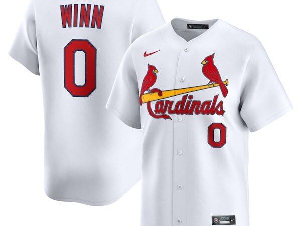 Masyn Winn St. Louis Cardinals Nike Home Limited Jersey - White