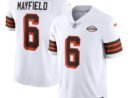 Baker Mayfield Cleveland Browns Nike 1946 Collection Alternate Vapor Limited Jersey - White