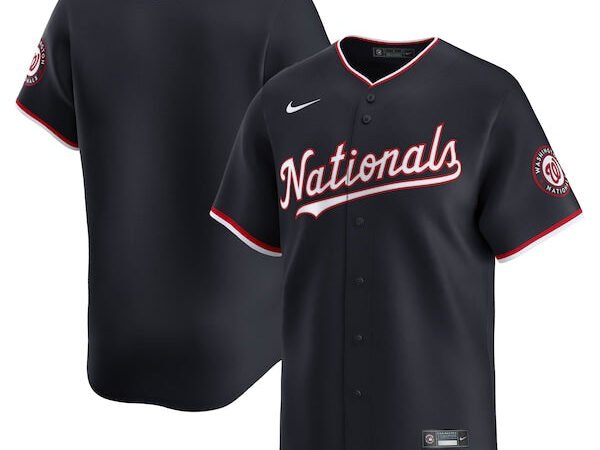 Washington Nationals Nike Alternate Limited Jersey – Navy