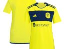 Nashville SC adidas Women's 2024 The 615 Kit Replica Jersey - Yellow