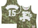 Vince Carter Toronto Raptors Hardwood Classics 1998/99 Ghost Green Swingman Jersey - Camo
