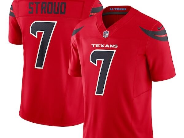 C.J. Stroud Houston Texans Nike Alternate Vapor F.U.S.E. Limited Jersey - Red