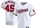 Joey Meneses Washington Nationals Nike Home Limited Player Jersey - White