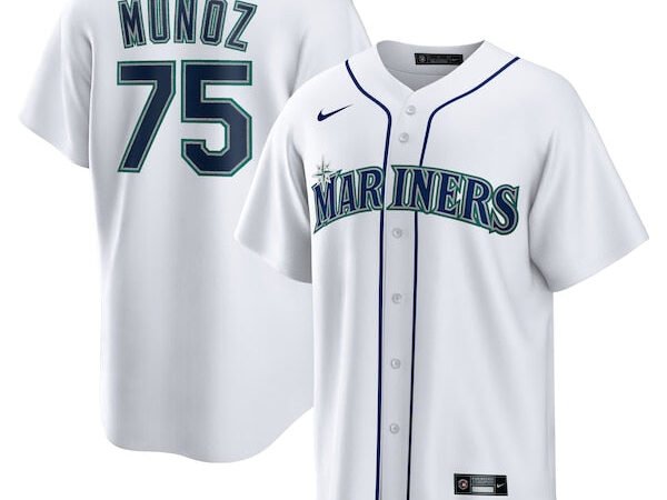 Andres Munoz Seattle Mariners Nike Home Replica Jersey - White