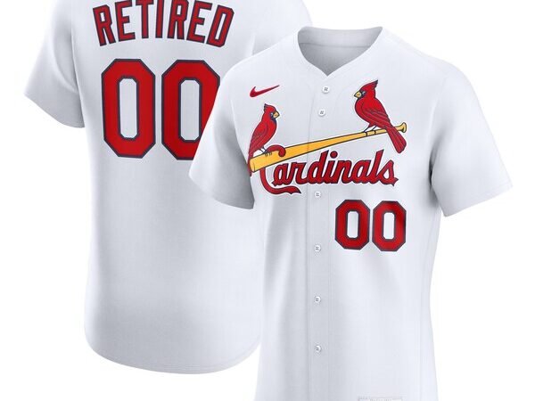 St. Louis Cardinals Nike  Home Elite Pick-A-Player Retired Roster Jersey - White