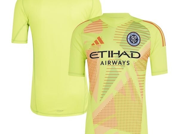 New York City FC adidas 2024 Goalkeeper Jersey - Yellow