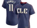 José Ramírez Cleveland Guardians Nike City Connect Elite Jersey - Navy