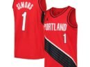 Anfernee Simons Portland Trail Blazers Jordan Brand Swingman Player Jersey - Statement Edition - Red/Black