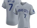 Bobby Witt Jr. Kansas City Royals Nike Road Elite Player Jersey - Gray