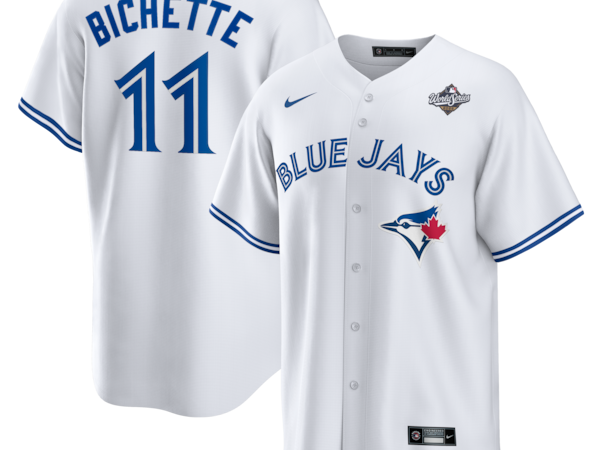 Bo Bichette Toronto Blue Jays Nike 2025 World Series Home Replica Player Jersey - White