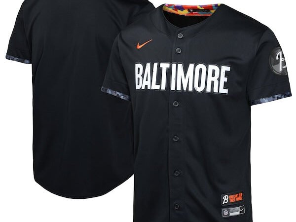 Baltimore Orioles Nike Youth City Connect Limited Jersey - Black