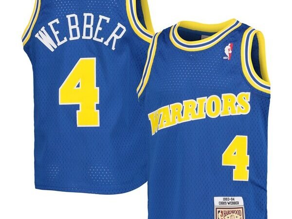 Chris Webber Golden State Warriors Youth 1993/94 Hardwood Classics Swingman Jersey - Royal