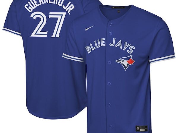 Vladimir Guerrero Jr. Toronto Blue Jays Nike Youth Alternate 2 Replica Jersey - Navy