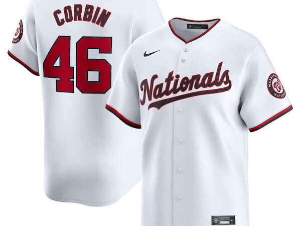 Patrick Corbin Washington Nationals Nike Home Limited Player Jersey - White