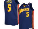 Baron Davis Golden State Warriors Big & Tall Hardwood Classics 2006/07 Swingman Jersey - Navy