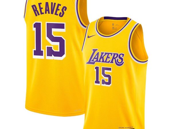 Austin Reaves Los Angeles Lakers Nike Youth Swingman Jersey - Icon Edition - Gold